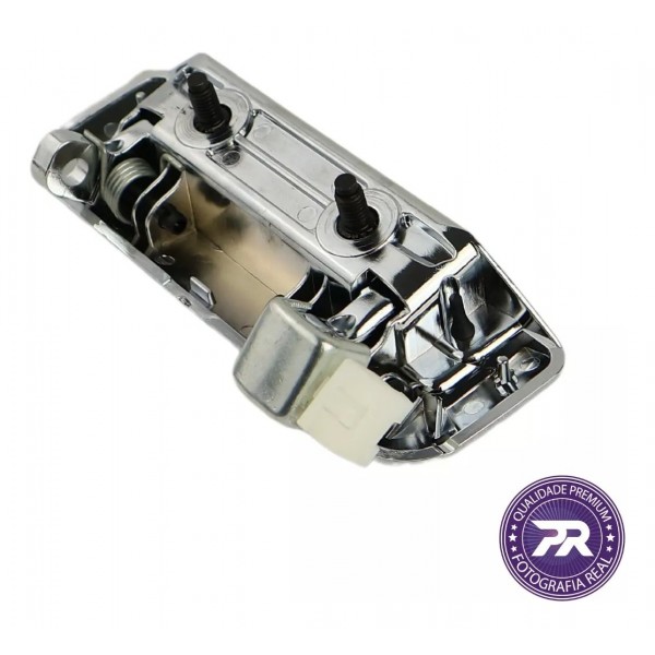 Puxador Tampa Caçamba L200 Triton Cromada Original Robocop