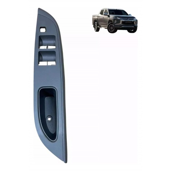 Moldura Botão Elétrico Dianteiro Esq. L200 Triton