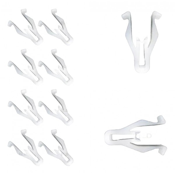 10 Grampo Presilha Painel Instrumento L200 Triton